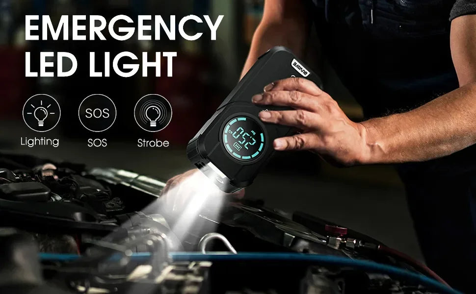 DashXPRO PowerAir X2000 – Air Compressor & Car Jump Starter