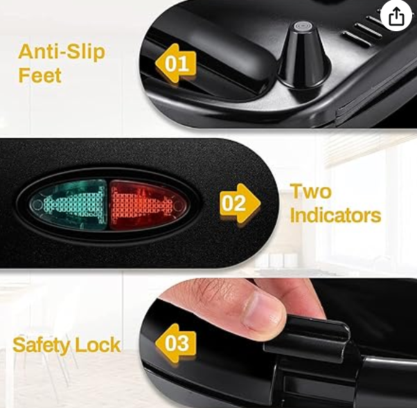 DashXPRO Sandwich Maker — Quick & Delicious Toasted Sandwiches (Ramadan Special)