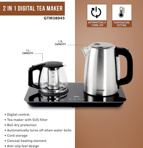 BoiliX Electric Kettle by DashXPRO