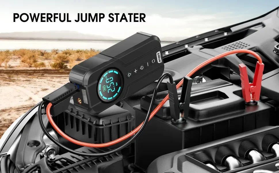 DashXPRO PowerAir X2000 – Air Compressor & Car Jump Starter